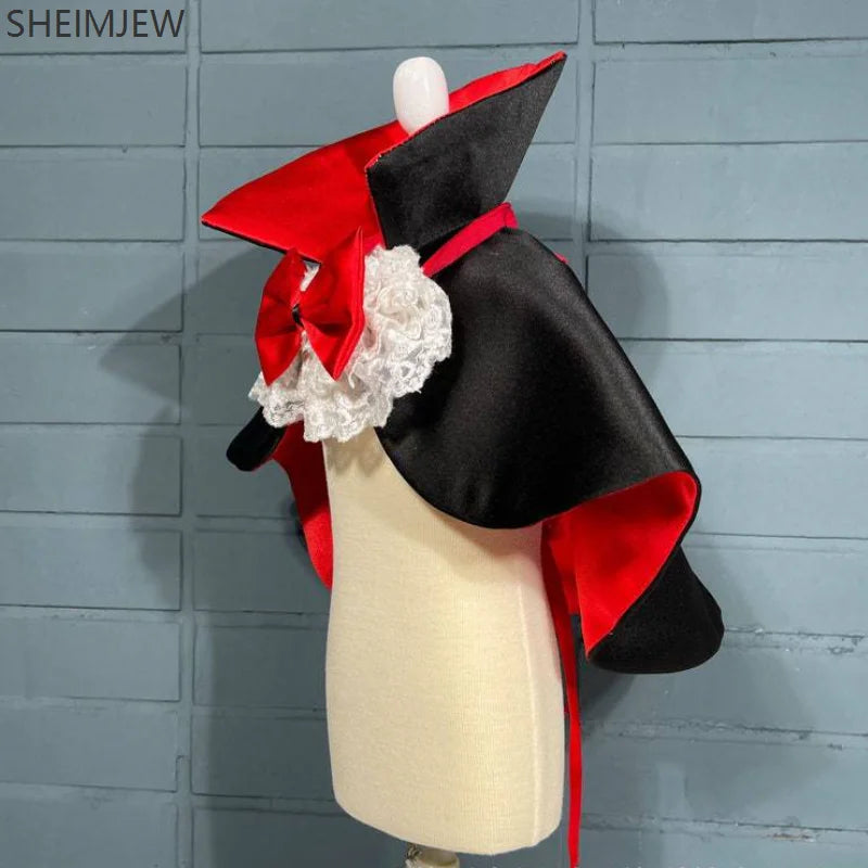 Dog Halloween Vampire Cloak Prince Puppy Pet Role Playing Costume Suitable for Small and Medium Dogs Christmas Festival Dress Up
