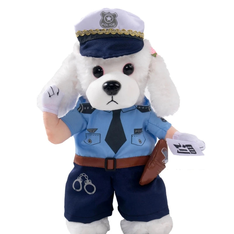 Funny Dog Clothes Sweatshirt Set Cosplay Big Suit Pet Clothes Party Costume Face Cloth Comical Outfits Halloween Dress Jumpsuit