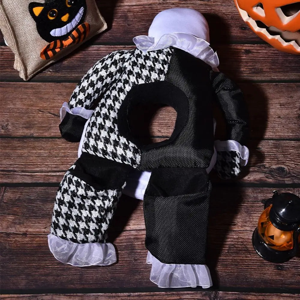Creative Puppy Halloween Coat Polyester Pet Costume Halloween Pet Clothes Funny Dog Cosplay Dog Cosplay Costume